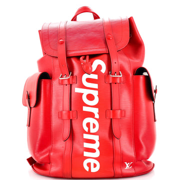 Louis Vuitton Christopher Backpack Limited Edition Supreme Epi Leather PM