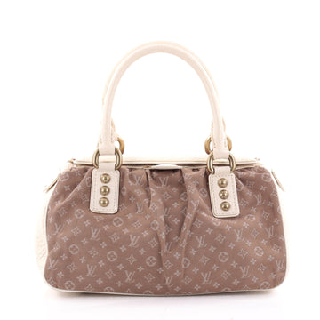 Louis Vuitton Trapeze Handbag Mini Lin PM Brown