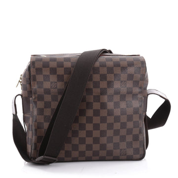 Louis Vuitton Naviglio Handbag Damier Brown
