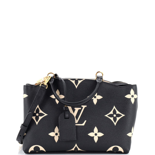 Louis Vuitton Palais bag. Monogram Empreinte, Bicolor Leather