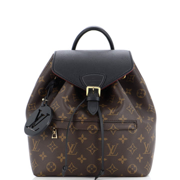Louis Vuitton Montsouris NM Backpack Monogram Canvas with Leather PM