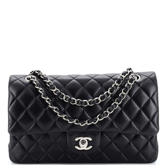 Chanel Classic Double Flap Bag Quilted Lambskin Medium