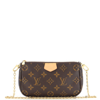 Louis Vuitton Multi Pochette Accessoires Pouch Monogram Canvas Small
