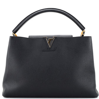 Louis Vuitton Capucines Bag Leather GM