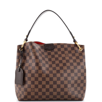 Louis Vuitton Graceful Handbag Damier PM Brown