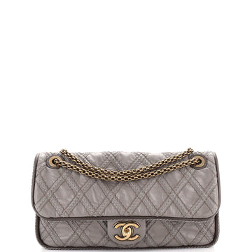 Chanel Triptych Flap Bag Quilted Calfskin Medium