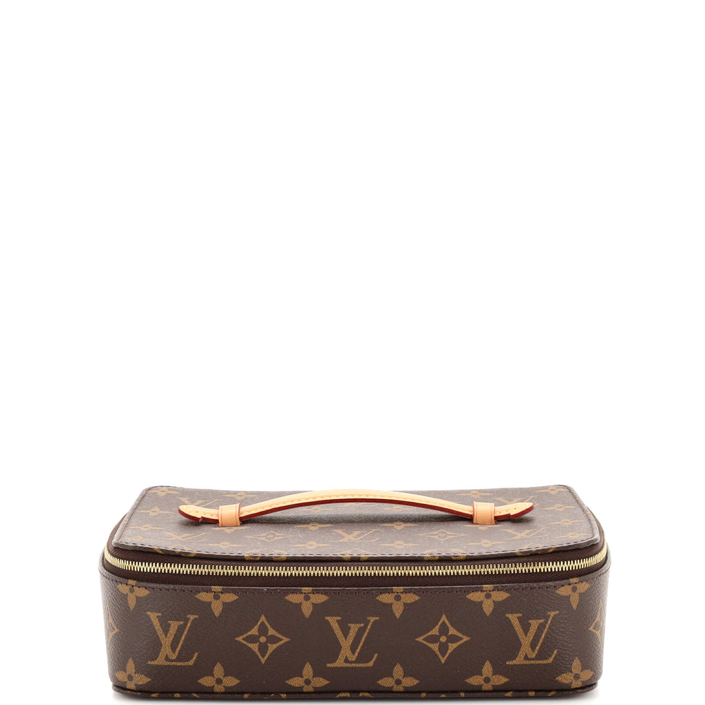 Louis Vuitton Monogram Nice Jewelry Case - Brown Luggage and