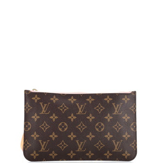 Louis Vuitton Neverfull Pochette Monogram Canvas Large
