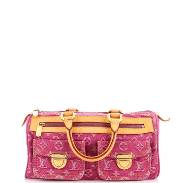 Louis Vuitton Neo Speedy Bag Denim