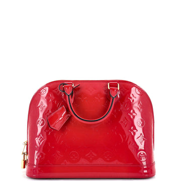 Louis Vuitton Alma Handbag Monogram Vernis PM