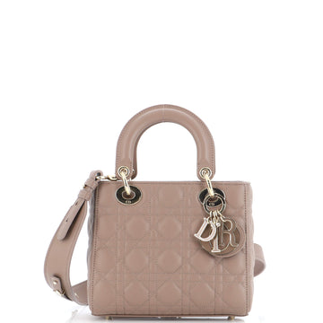 Christian Dior My Lady Dior Bag Cannage Quilt Lambskin