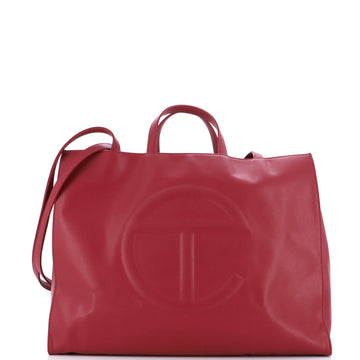 Telfar Shopping Tote Faux Leather Large