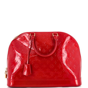 Louis Vuitton Alma Handbag Monogram Vernis GM