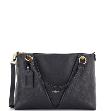Louis Vuitton V Tote Monogram Empreinte Leather MM