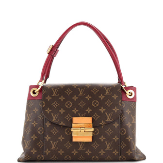Louis Vuitton Olympe Handbag Monogram Canvas Brown 2379021