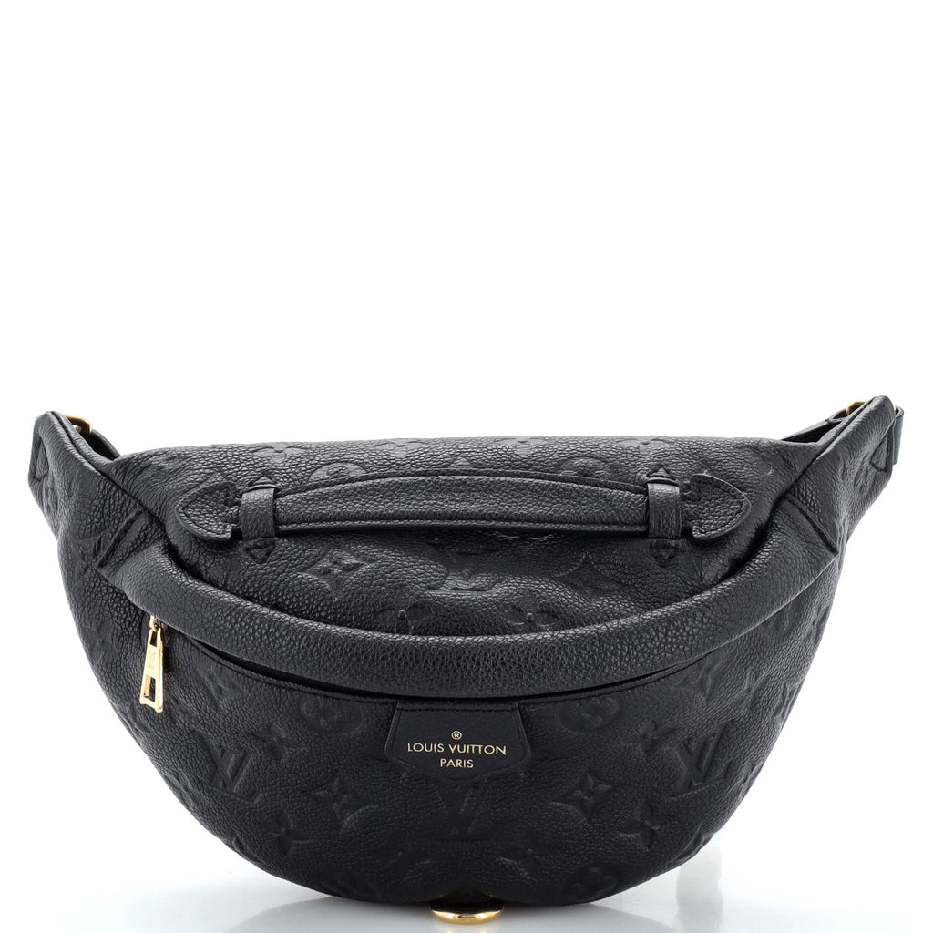 Louis Vuitton Bum Bag Monogram Empreinte Leather Black 2379101