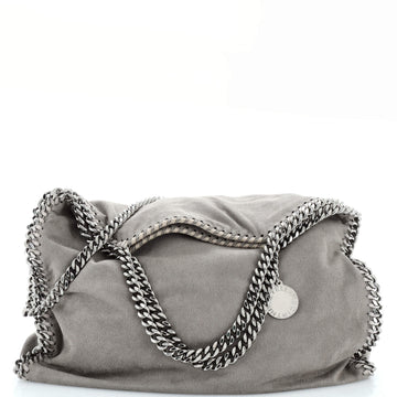 Stella McCartney Falabella Fold Over Bag Shaggy Deer