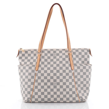 Louis Vuitton Totally Handbag Damier MM White 2379902