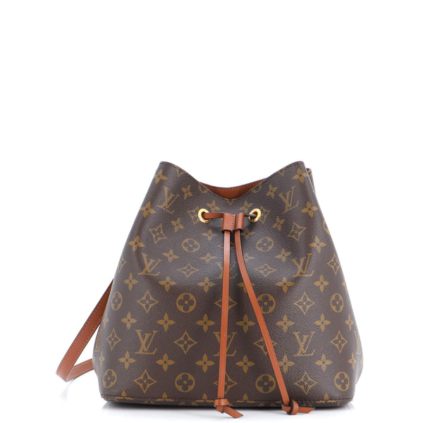 Louis Vuitton NeoNoe Handbag Monogram Canvas MM Brown 2135551