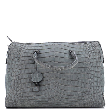 Bottega Veneta Flannel Handbag Crocodile