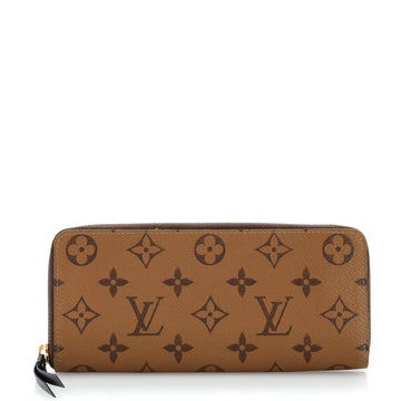 Louis Vuitton Clemence Wallet Reverse Monogram Canvas