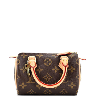 Louis Vuitton Speedy Mini HL Handbag Monogram Canvas Brown 2380601