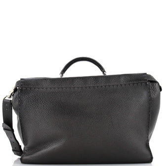 Fendi Monster Selleria Peekaboo Fit Bag Leather Large