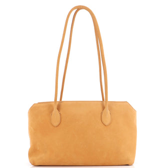 The Row Terrasse Tote Suede Large