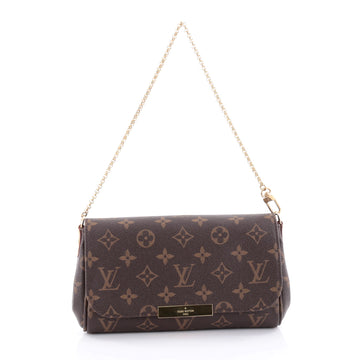 Louis Vuitton Favorite Handbag Monogram Canvas PM Brown 2381402