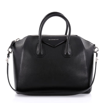 Givenchy Antigona Bag Leather Medium Black 2382101