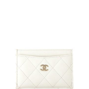 Chanel Classic Card Holder Quilted Caviar