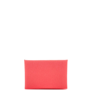 Hermes Calvi Duo Card Holder Chevre Mysore
