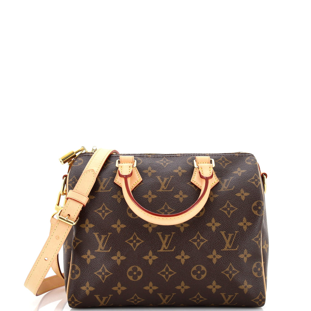 Louis Vuitton Speedy Bandouliere Bag Monogram Canvas 25 Brown 2382774