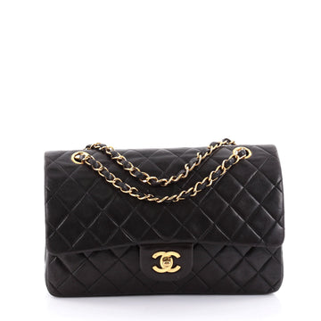 Chanel Vintage Classic Double Flap Bag Quilted Lambskin 2382802