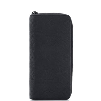 Louis Vuitton Zippy Wallet Monogram Taurillon Leather Vertical