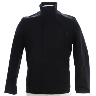 Hermes Men's Collared Front Zip Jacket Nylon