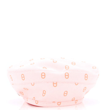 Hermes Saint-Honore Chaine d'Ancre Beret Printed Canvas