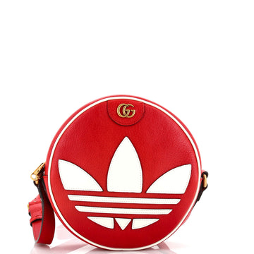 Gucci x adidas Ophidia Round Crossbody Bag Leather Small