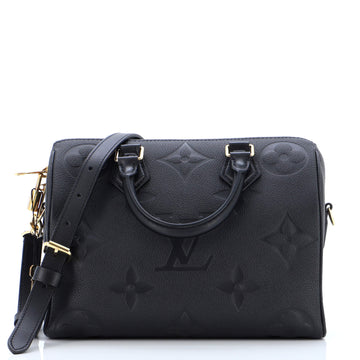 Louis Vuitton Speedy Bandouliere Bag Monogram Empreinte Giant 25