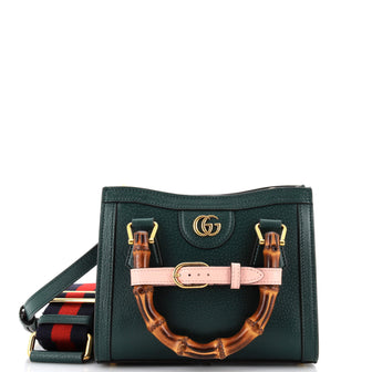Gucci Diana NM Bamboo Handle Tote Leather Mini
