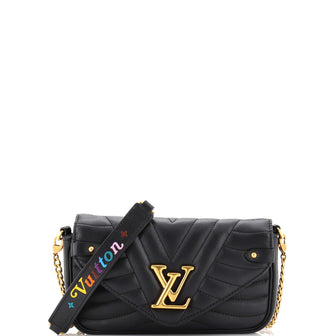 Louis Vuitton New Wave Chain Bag Quilted Leather PM