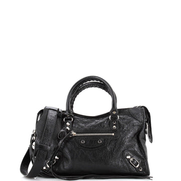Balenciaga City Classic Studs Bag Leather Small