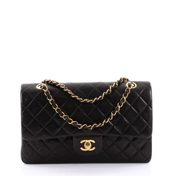 Chanel Vintage Classic Double Flap Bag Quilted Lambskin 2383101