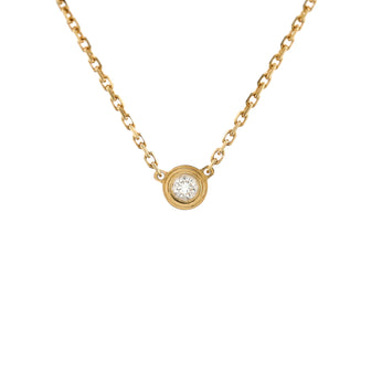 Cartier Cartier D'Amour Pendant Necklace 18K Yellow Gold and Diamond XS