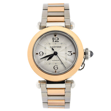 Cartier Pasha de Cartier Automatic Watch Stainless Steel and Rose Gold 35