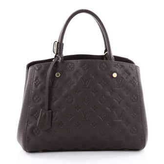 Louis Vuitton Montaigne Handbag Monogram Empreinte 2383401