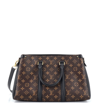Louis Vuitton Soufflot Tote Monogram Canvas with Leather BB