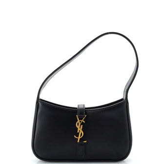 Saint Laurent Le 5 a 7 Hobo Leather Mini