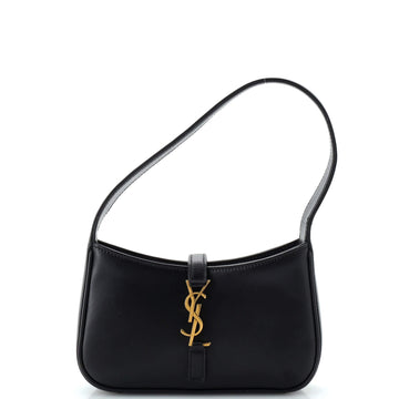Saint Laurent Le 5 a 7 Hobo Leather Mini