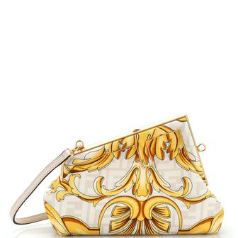 Fendi x Versace Fendace First Bag Printed Fabric Small